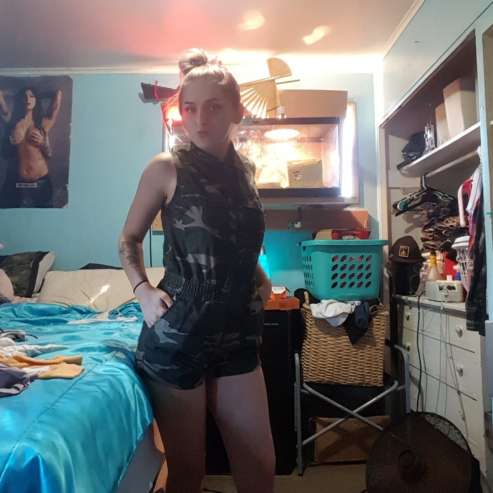 Camo romper